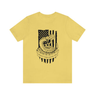 Don't Tread on Me Gadsden flag anti-liberal t-shirt mens soft